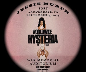 More Info for Jessie Murph Announces Worldwide ‘Hysteria Tour’ Heading to War Memorial Auditorium in Fort Lauderdale on Tuesday, Sept. 9